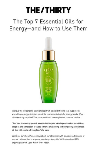 The/Thirty: The Top 7 Essential Oils For Energy and How to Use Them