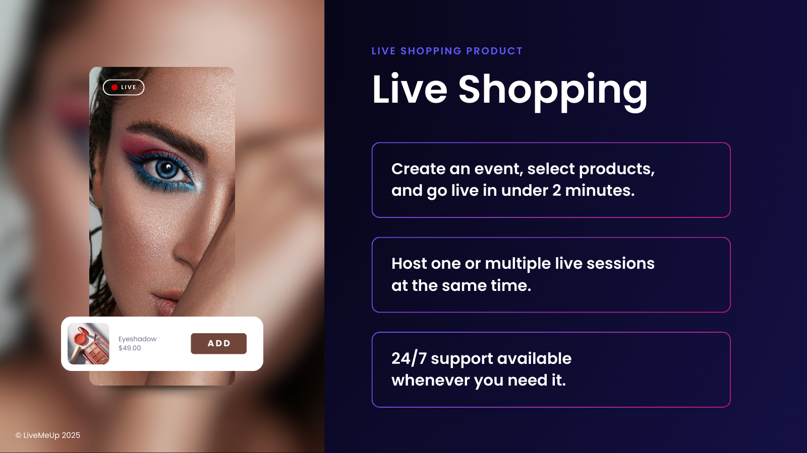 Live Shopping and Live Selling