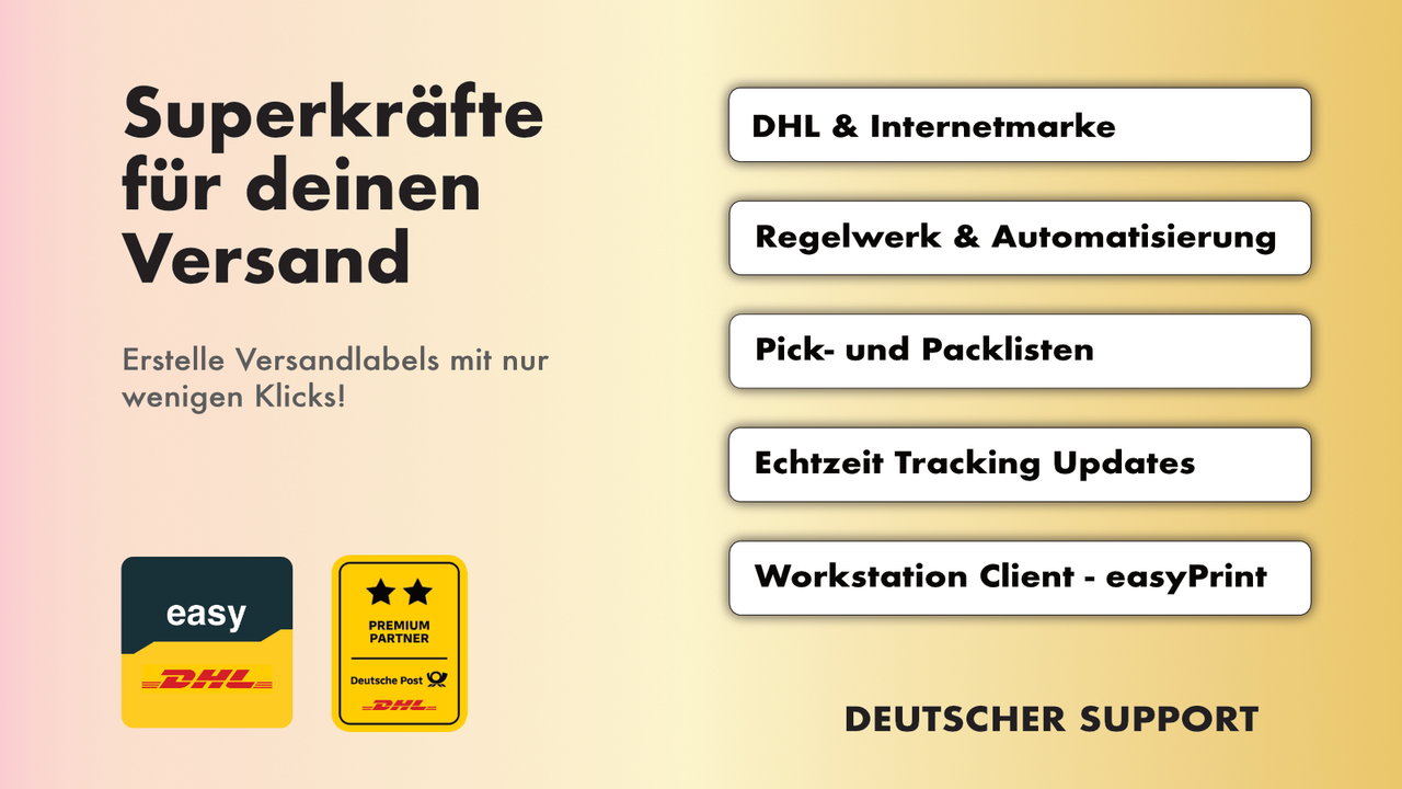 DHL Versand