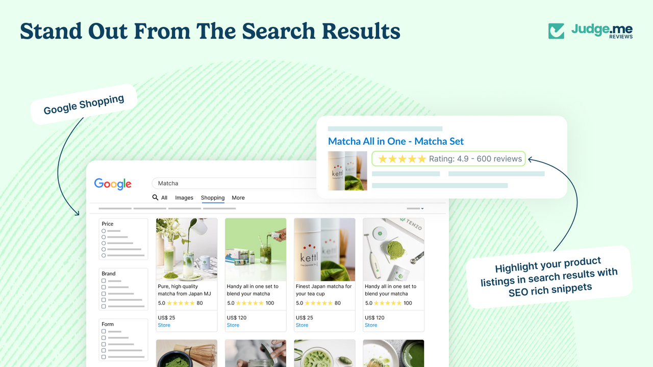 Add stars in Google Shopping to drive more traffic