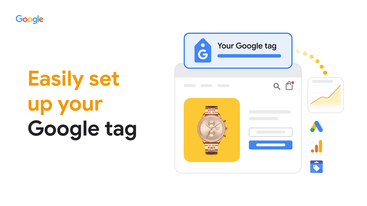Example of setting up your Google tag right from Shopify