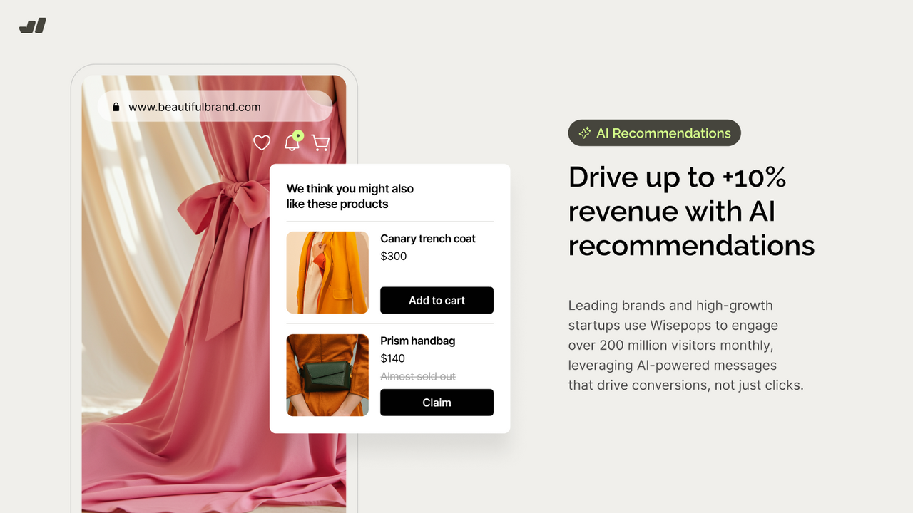 AI-powered recommendations that deliver premium personalization