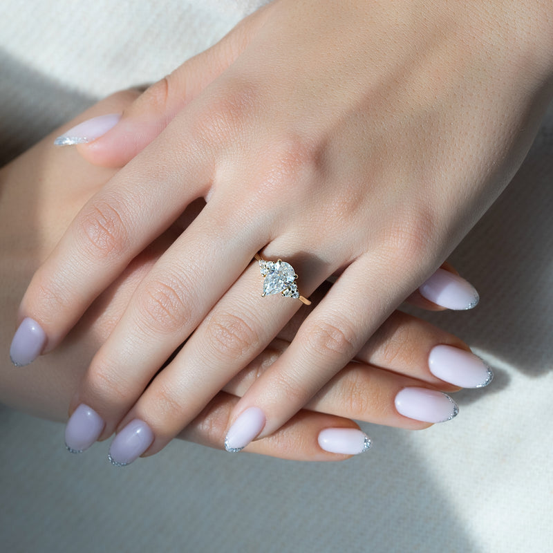 The Scarlett - Engagement Ring Made in Yellow Gold