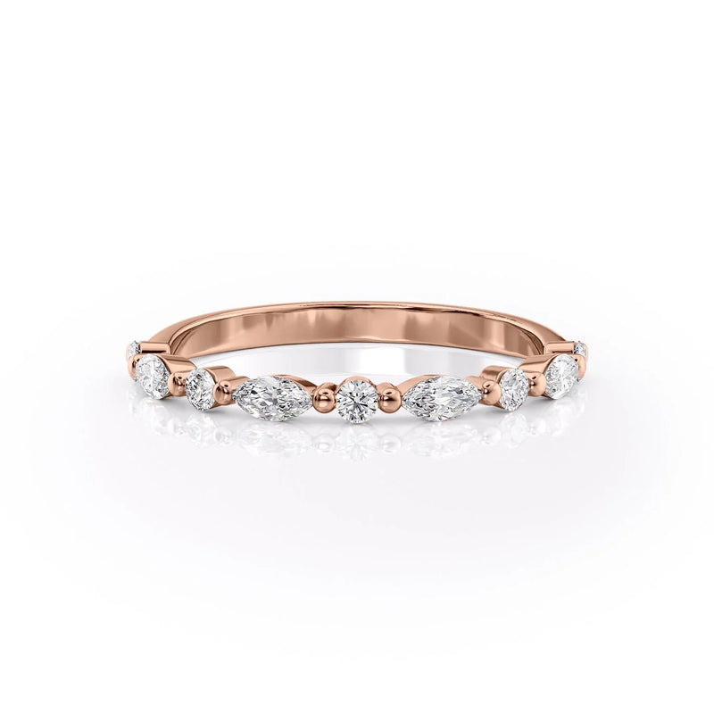 14k Rose Gold The Lindsey 18k Rose Gold The Lindsey