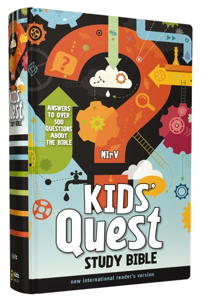 NIrV, Kids' Quest Study Bible: Answers to over 500 Questions about the Bible