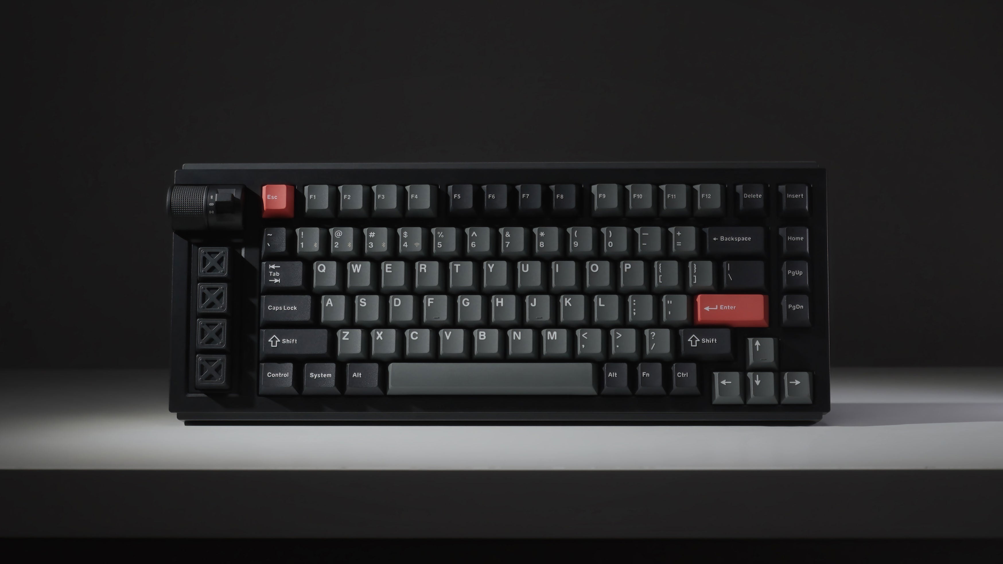 Lemokey L1 QMK/VIA Wireless Custom Gaming Keyboard Lemokey-L1-black.jpg__PID:cd821bf7-4850-46bc-bcac-73cc736a6b48