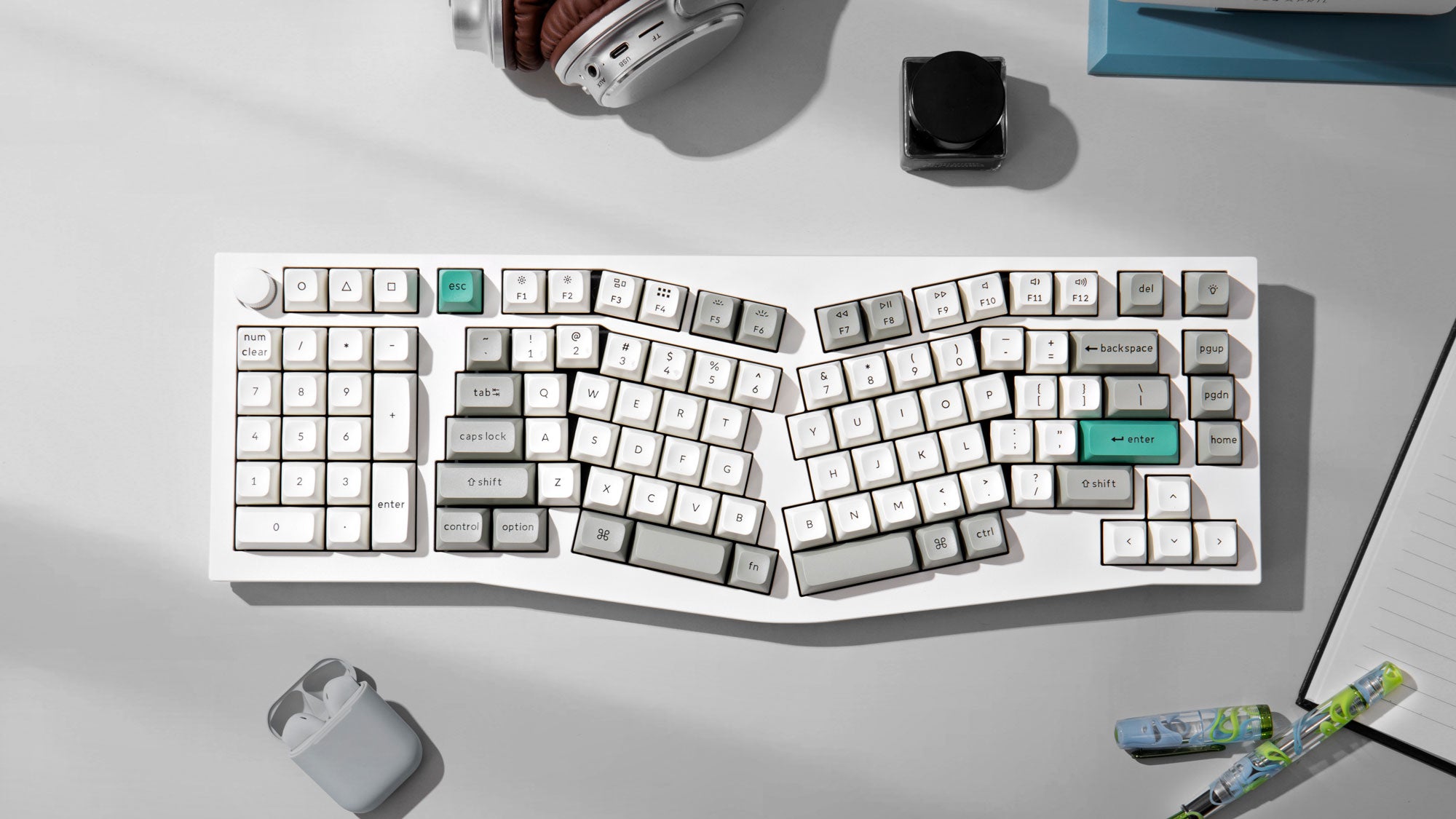 Keychron Q14 Max 96% Alice Layout QMK Wireless Custom Mechanical Keyboard Keychron Q14 Max 96% Alice Layout QMK Wireless Custom Mechanical Keyboard