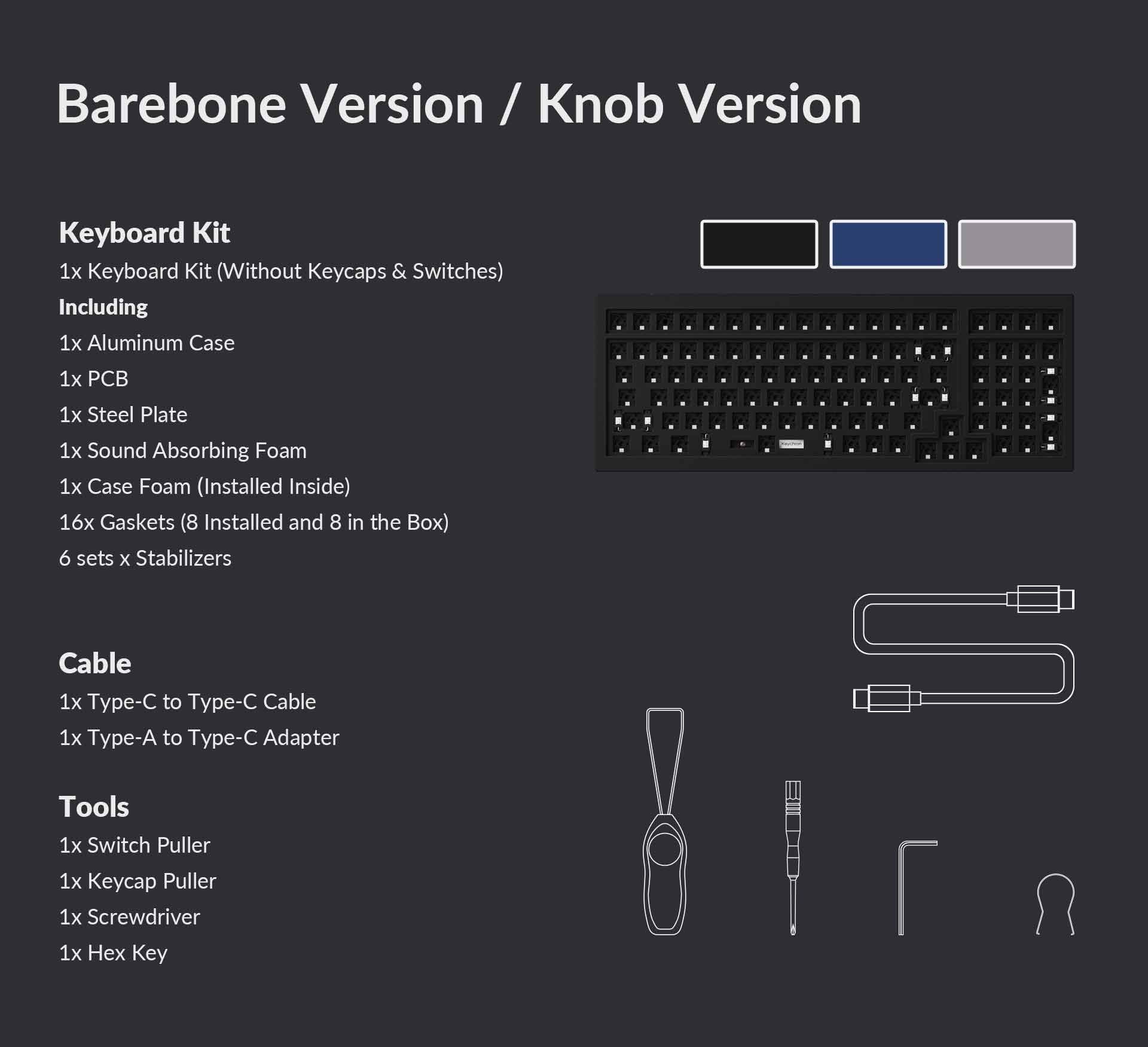 Keychron Q5 1800 Compact Custom Mechanical Keyboard Keychron Q5 1800 Compact Custom Mechanical Keyboard