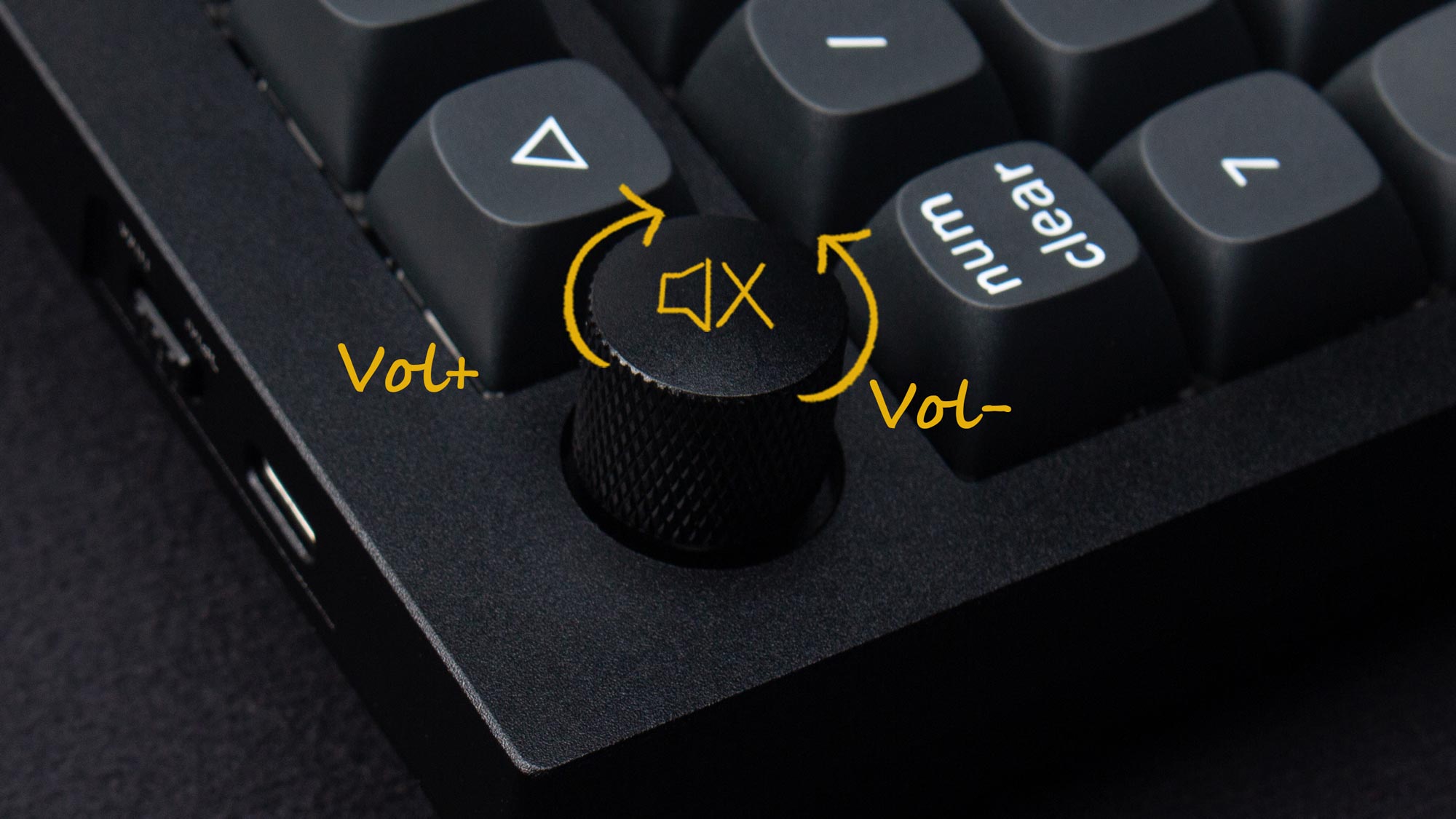 Rotary encoder function of Keychron Q12 Compact 96% Layout Custom Mechanical Keyboard Rotary encoder function of Keychron Q12 Compact 96% Layout Custom Mechanical Keyboard