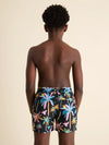 The Black Light Nights (Boys Lined Classic Swim Trunk- Shorter) - Image 2 - Chubbies Shorts