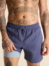 The Sketches 5.5" (Textured Lined Swim) - Image 1 - Chubbies Shorts