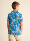 The Wild Blue (Boys Performance Polo) - Image 2 - Chubbies Shorts