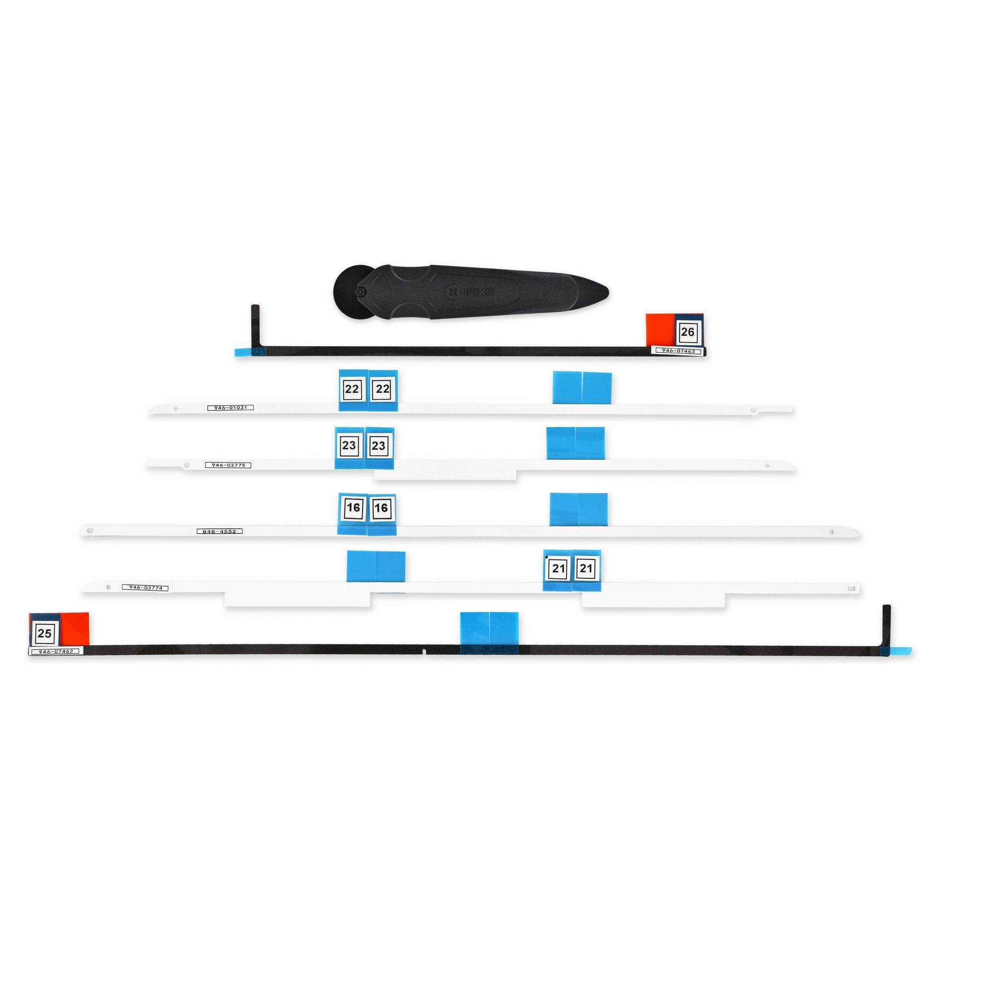 iMac Intel 27" (2012-2019) Klebestreifen Fix Kit