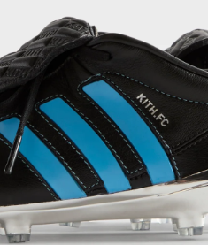 Kith for adidas Football Predator Mania Cleats - Black / Blue / Silver Metallic