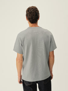 Model wearing Dusty Blue Field-Spec Heavy Tee - 4
