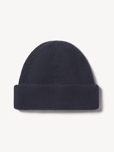 Pictures of Tidal Indigo Seafarer Cotton Beanie from a variety of angles