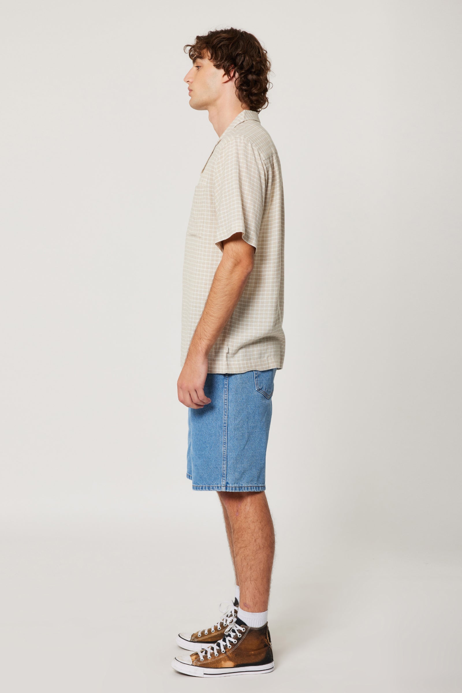ROLLA'S BOWLER CHECK SHIRT 