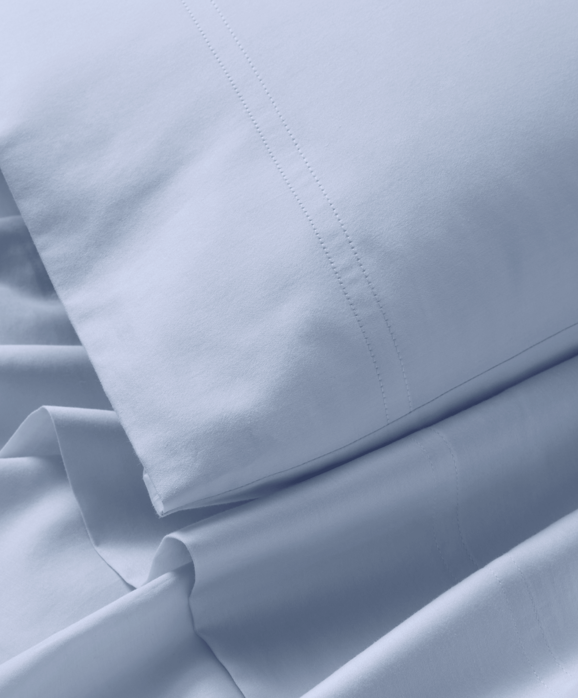 Sateen Sheet Set Light Blue