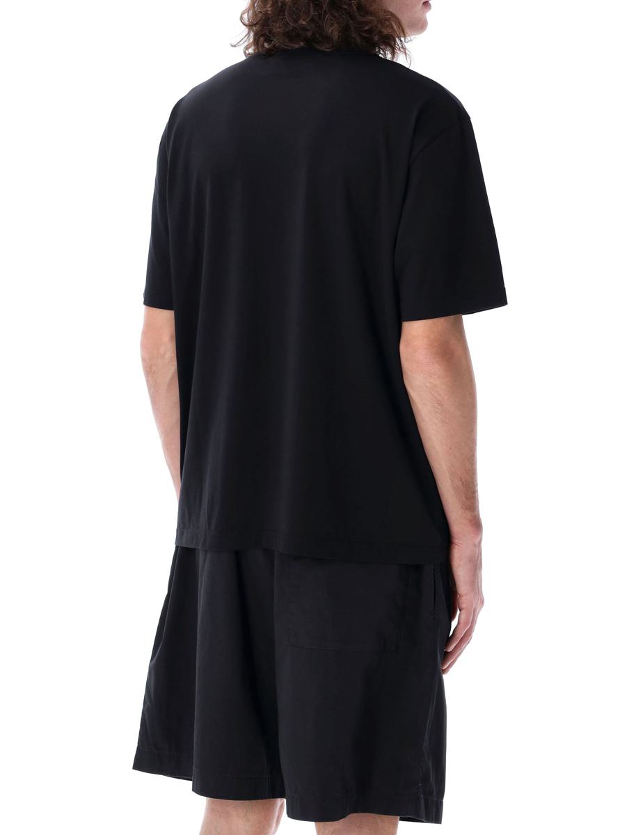 Shop Palm Angels Burning Oasi T-shirt In Black