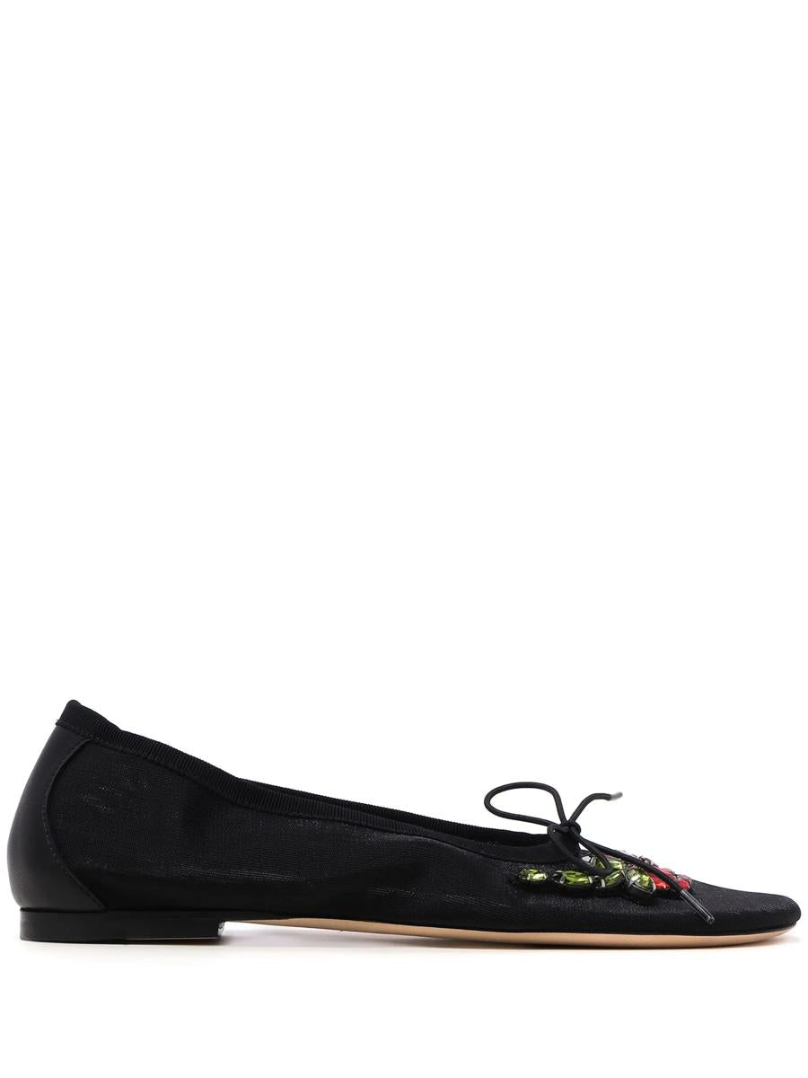 Shop Simone Rocha Flat Shoes In Multicolor