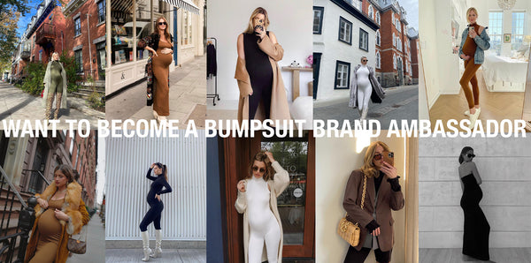 become a Bumpsuit brand ambassador sign up