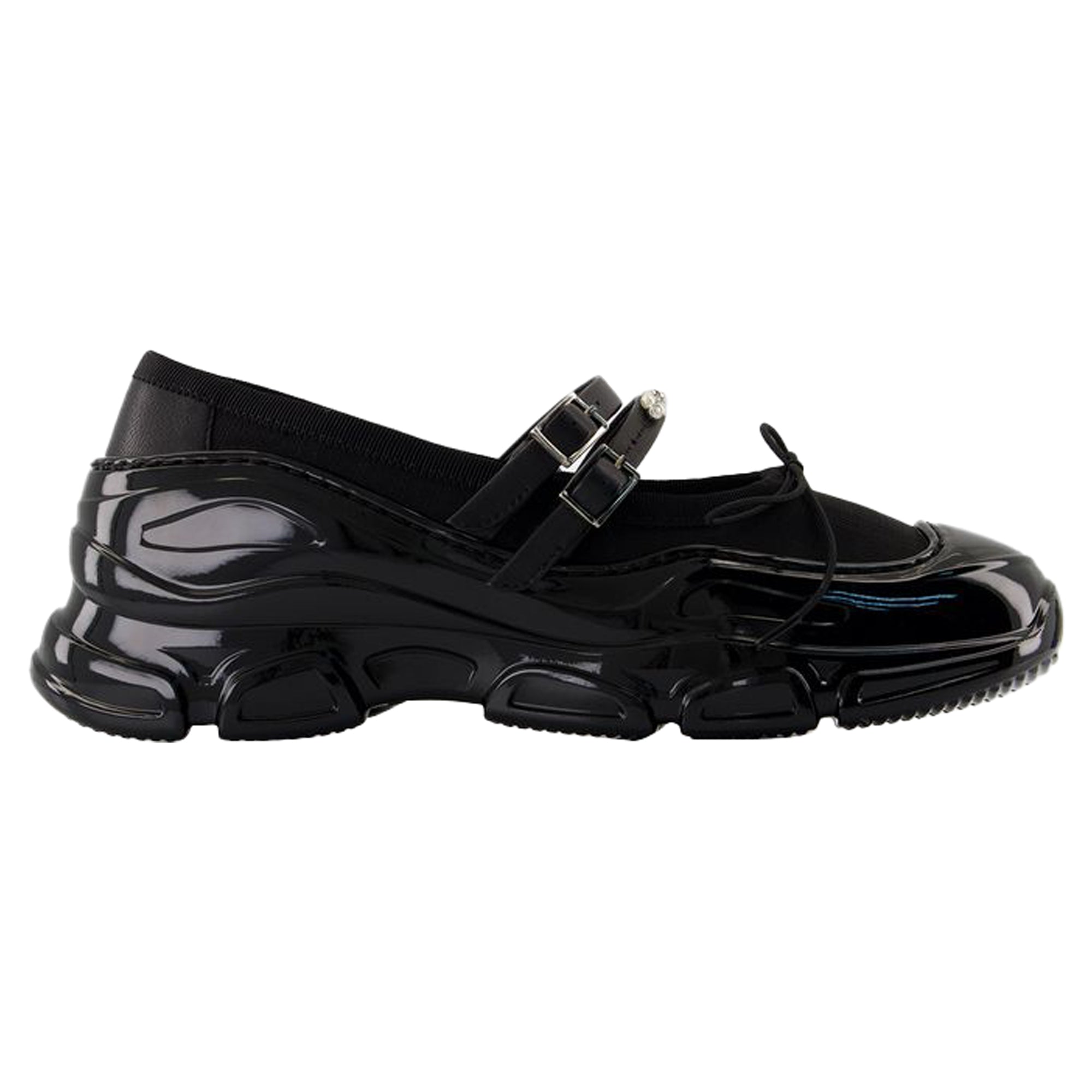 Simone Rocha Simoen Rocha Mesh Tracker Ballerina Women In Black
