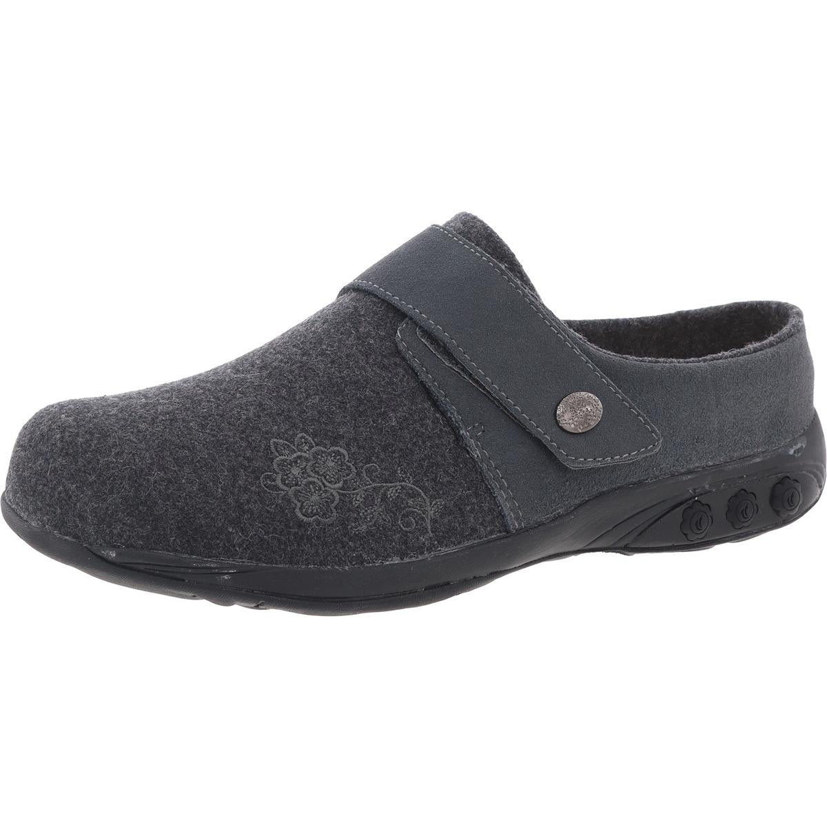 THERAFIT WILLOW WOMENS REMOVABLE PADDING SLIP-ON SNEAKERS