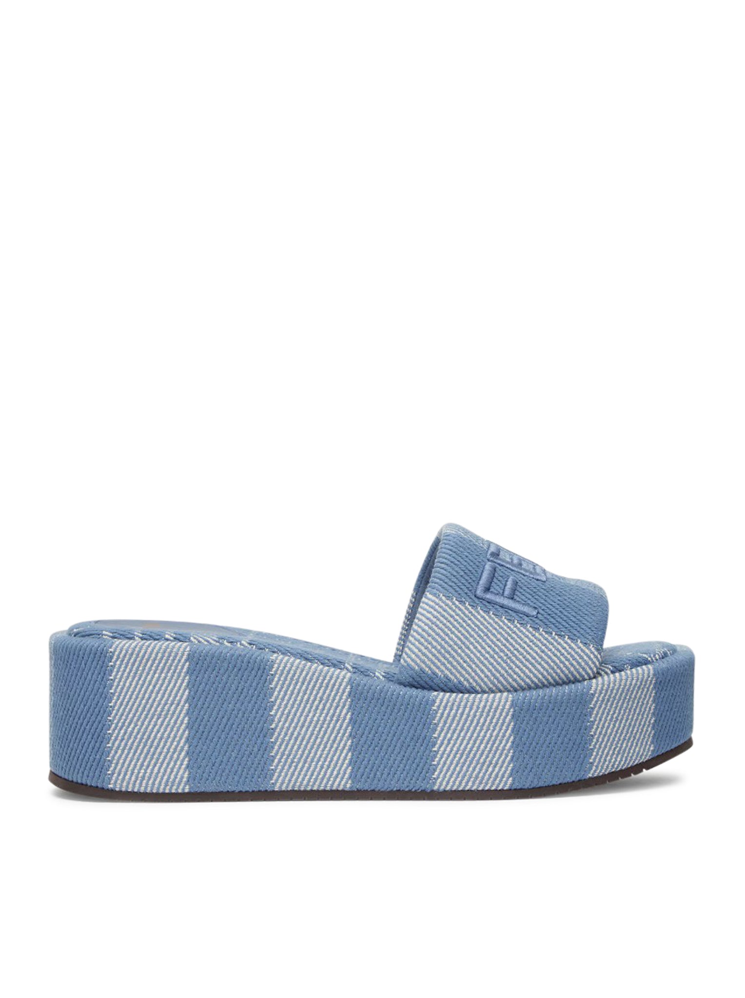 FENDI SUNSHINE PLATFORM SLIPPERS