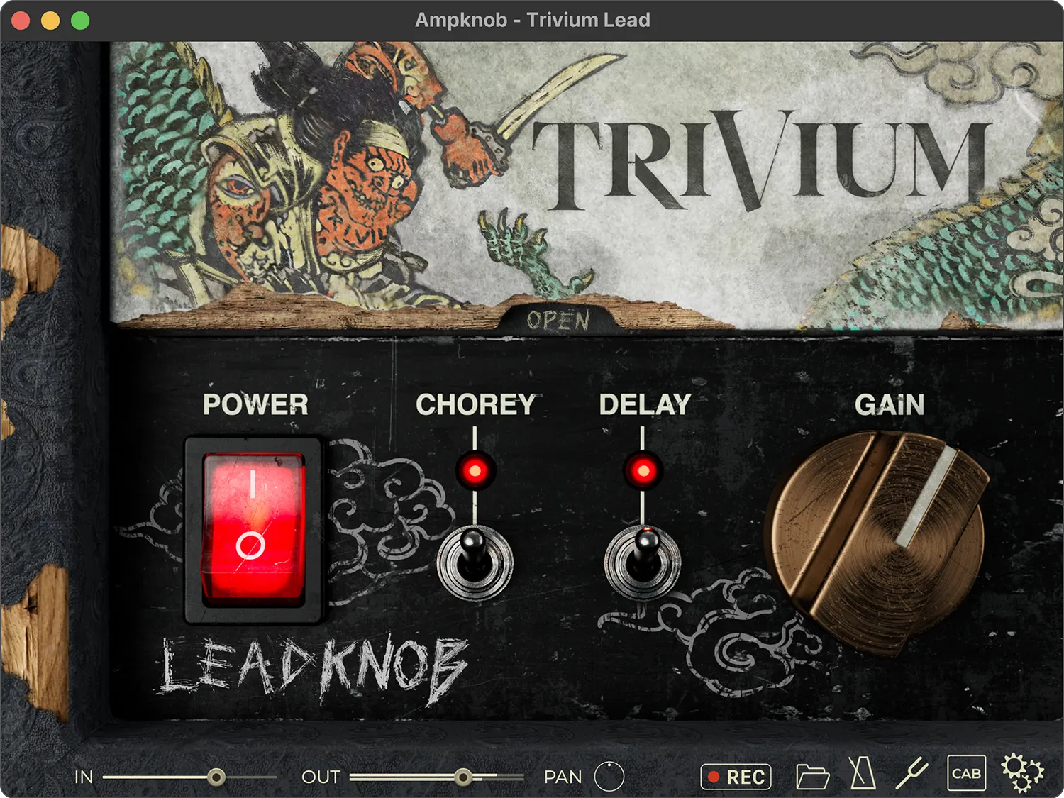 Ampknob - Trivium Lead Ampknob - Trivium Lead