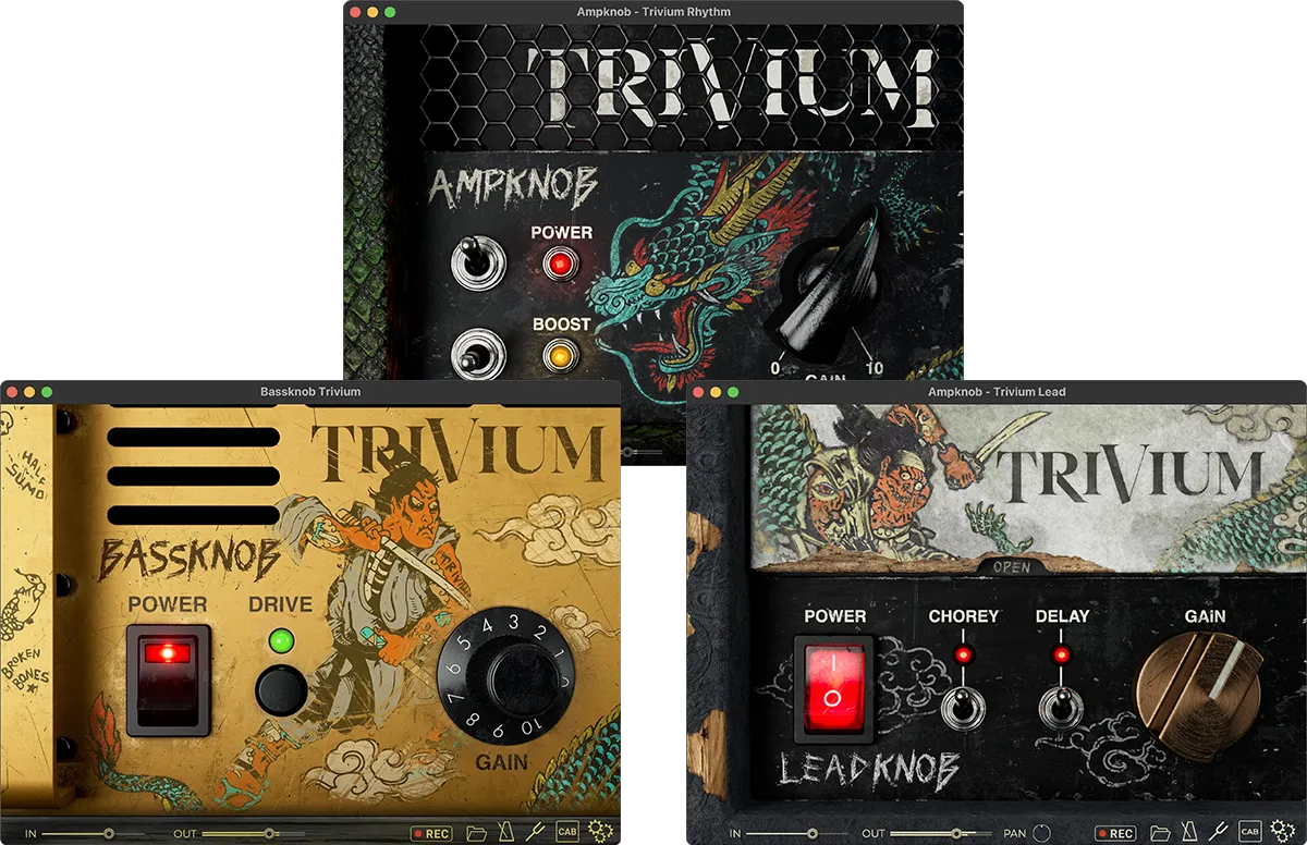 Ampknob Trivium Bundle Ampknob Trivium Bundle