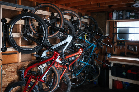 Installation of Steadyracks with Bikes