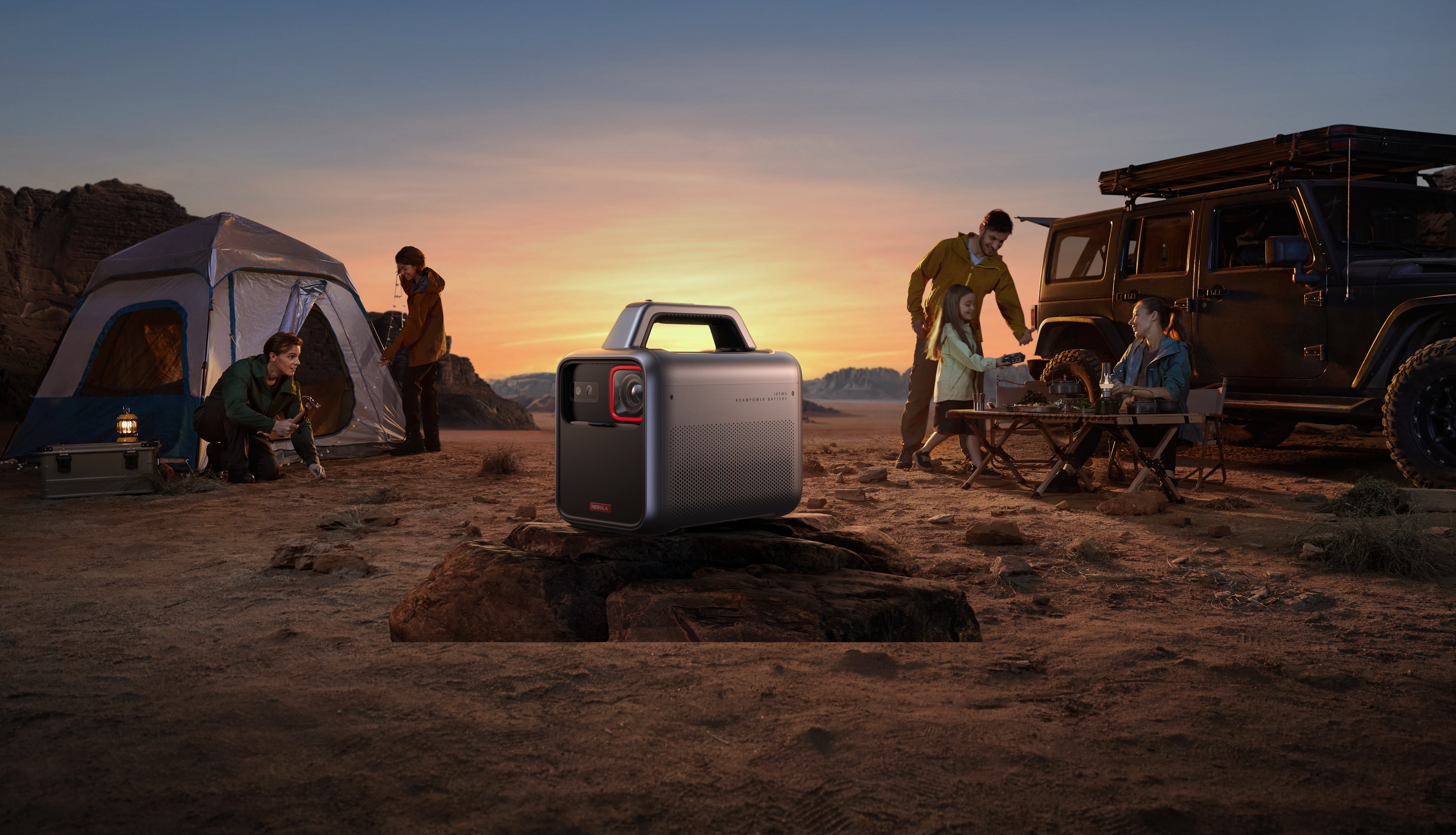 nebula outdoor projector