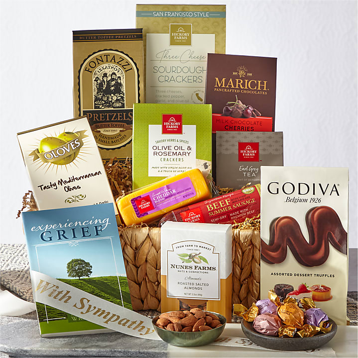 product image for With Sympathy Bereavement Gift Basket