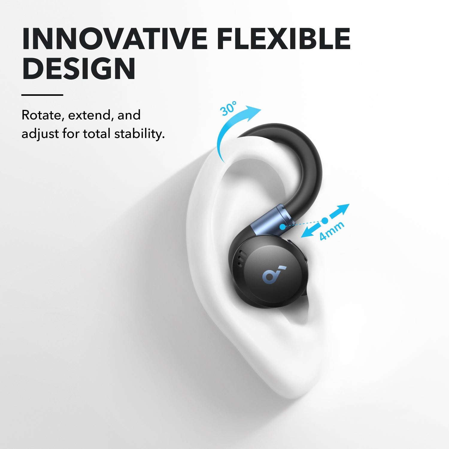 Sport X20 | Comfortable In-Ear Sport Earbuds with Hook-Black