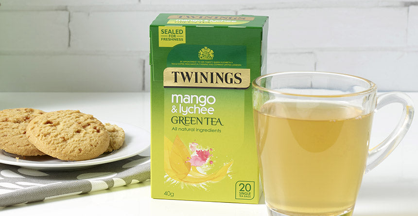 Green Tea - Twinings Mango & Lychee Green Tea Green Tea - Twinings Mango & Lychee Green Tea