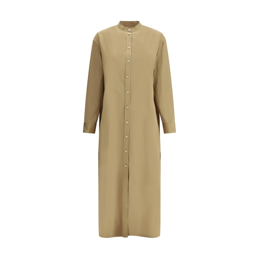 Shop Jil Sander Long Shirt Dress