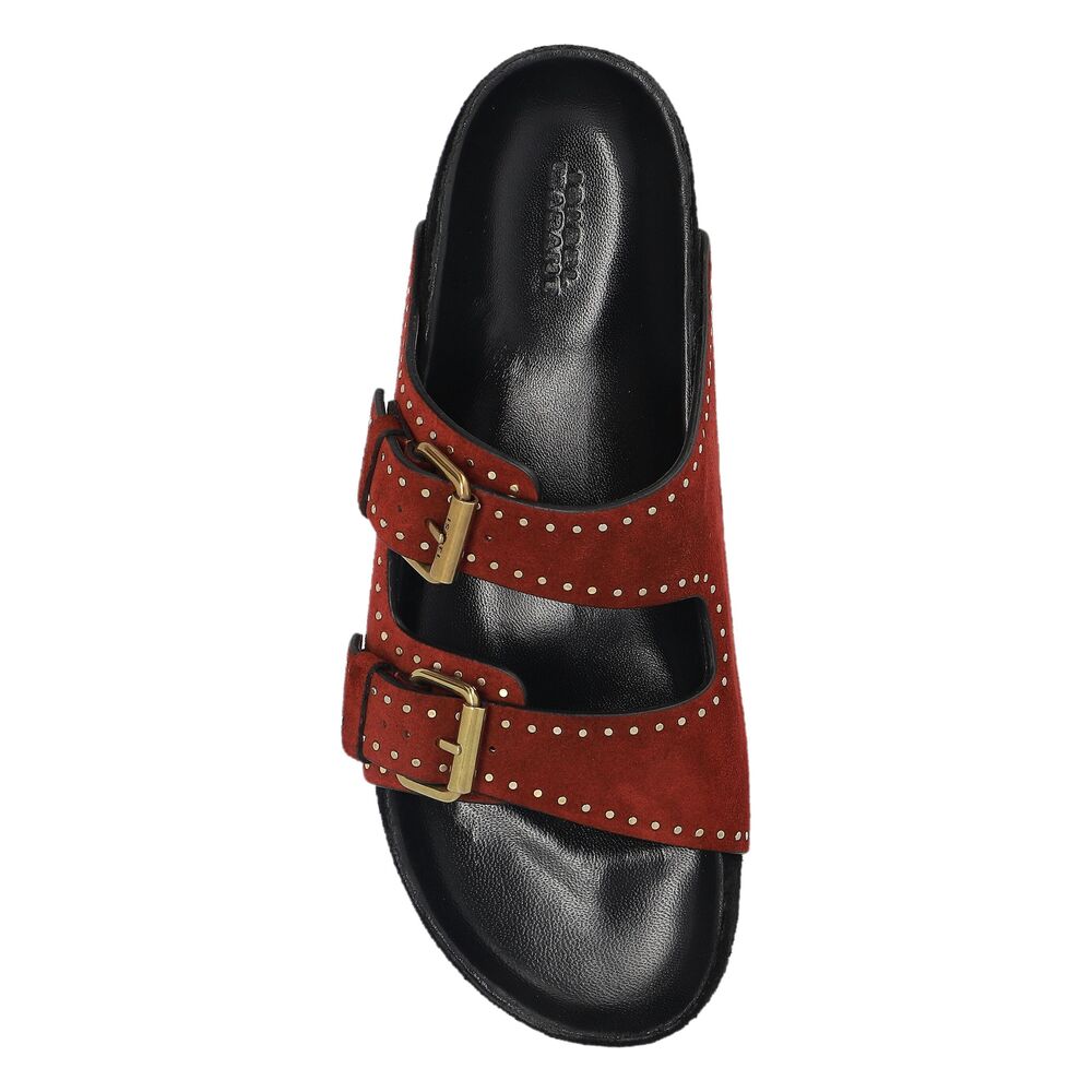 Shop Isabel Marant Leather Sandals