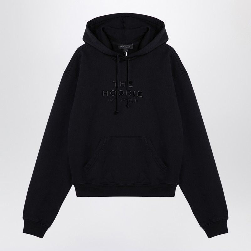 Shop Marc Jacobs Black Hoodie With Logo