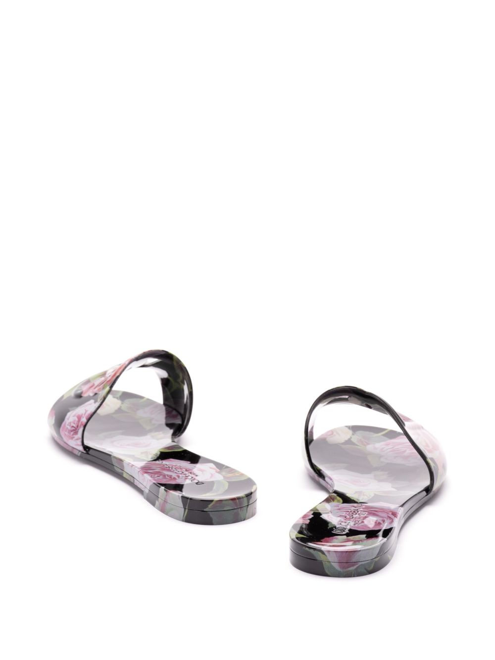 Dolce & Gabbana Slide Sandals With Print