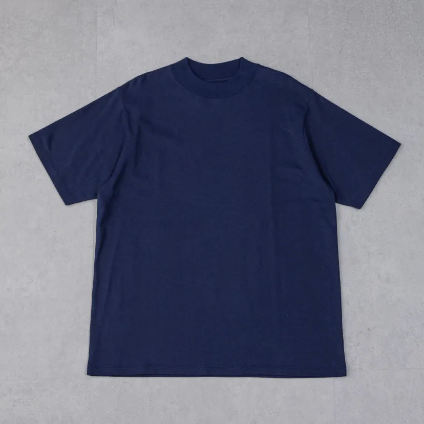 Anti Soaked®  汗染み防止 モックネックレギュラーシルエットTシャツ