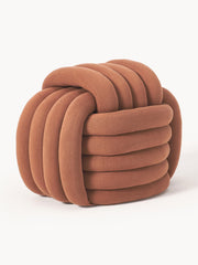 Pouf-nœud Twist, Terracotta