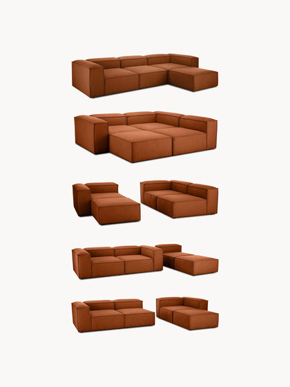 Slika galerije 13 - XL modularna kutna sofa Lennon