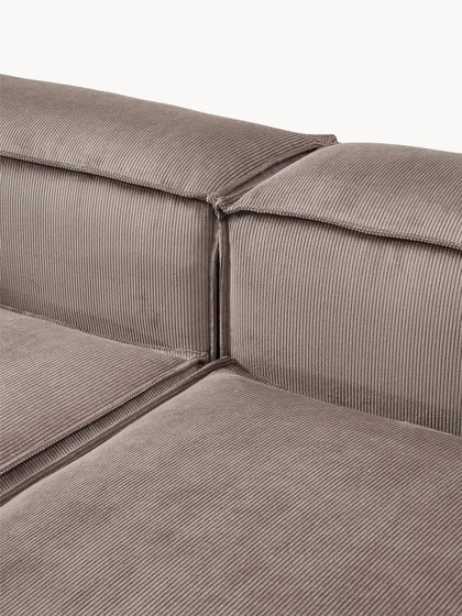 Galeriebild 10 - Modulares XL-Ecksofa Lennon aus Cord