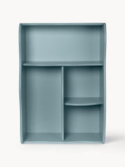 Holz-Regal Slope, Blau