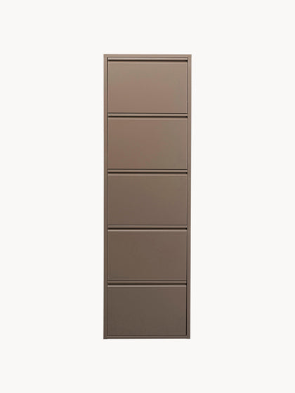 Wand-Schuhschrank Caruso mit Klappfächern