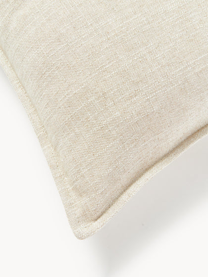 Image de la galerie 3 - Grand coussin de canapé en mélange de lin Lennon, 60 x 60 cm