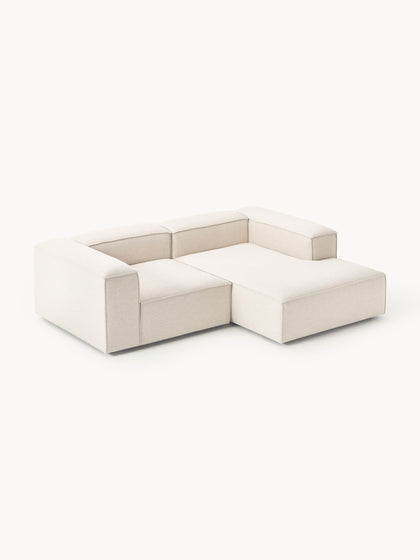 Slika galerije 5 - Modularna kotna sedežna garnitura iz lanene mešanice Lennon