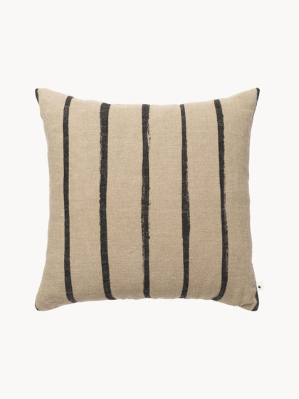 Image de la galerie 1 - Coussin artisanal en lin Oleo
