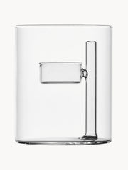 Suporte para velas artesanal Flyn, Transparente