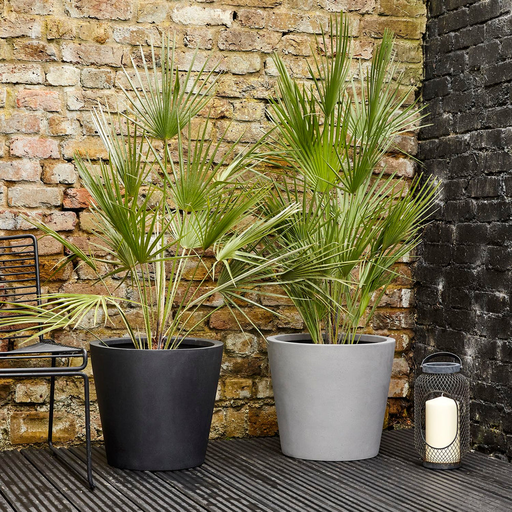 Fibrestone bucket pot
